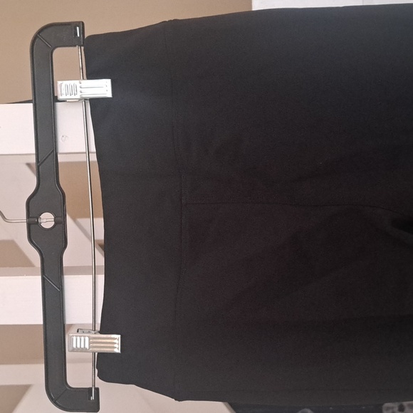 Anatomie Black Fleece Lined  Pull On  Legging, Faux Leather Panel & Zip ankle - Picture 8 of 12